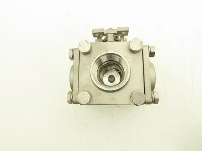 Dixon EG-3WL-015 Pneumatic Actuated Stainless Steel Ball Valve Only 1.5" 3 Way