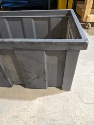 Stacking Storage Bins with Separators