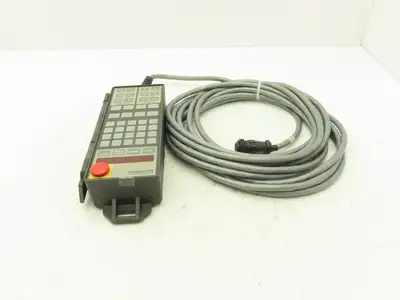 Cincinnati Milacron 3-424-1993A CNC HMI Teach Pendant Operator Control 20' Cord