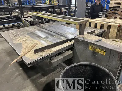 USED INDUSTRIAL RESOURCES PALLET BAND DISMANTLER