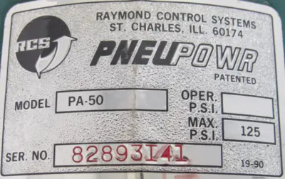 NEW RCS PA-50 ACTUATOR PA50