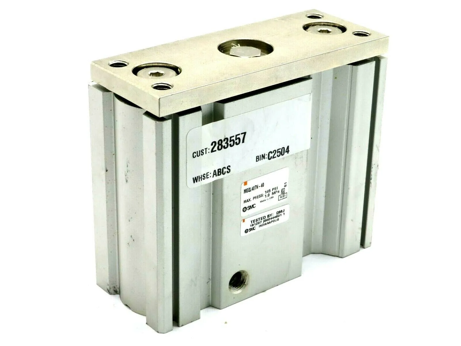 NEW SMC MGQL40TN-40 COMPACT GUIDE CYLINDER MGQL40TN40
