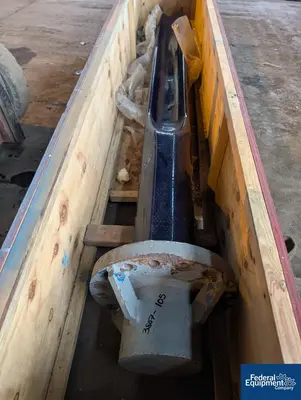 NEW Pfaudler 2000 Gal Pfaudler Concave Glass Lined Baffle