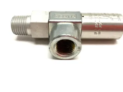 USED FESTO PILOTED NON-RETURN VALVE 1/4" NPT CONNECTION 34878