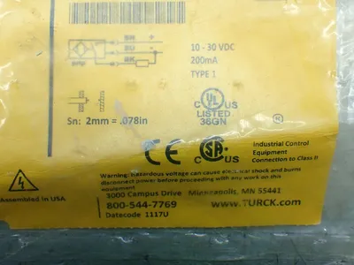 New | in-Stock TURCK BI 2M12AP6XH1141 Sensors | HGR 24 #754200
