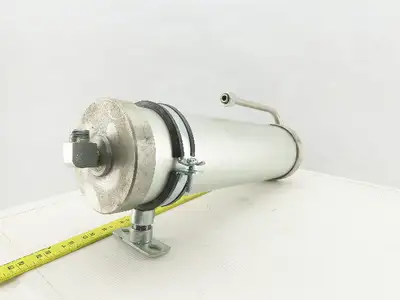 Waircom P100F Aluminum Pneumatic Expansion Tank 10 Bar Max W/Clamp Bracket