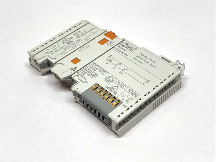 Used WAGO POWER SUPPLY MODULE 10A FIELD POWER 750 SERIES I/O Power Supplies | Maverick Industrial Sales #1102773