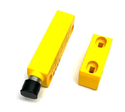 USED IFM RFID CODED SAFETY SENSOR W/ CODED DEFINED TARGET
