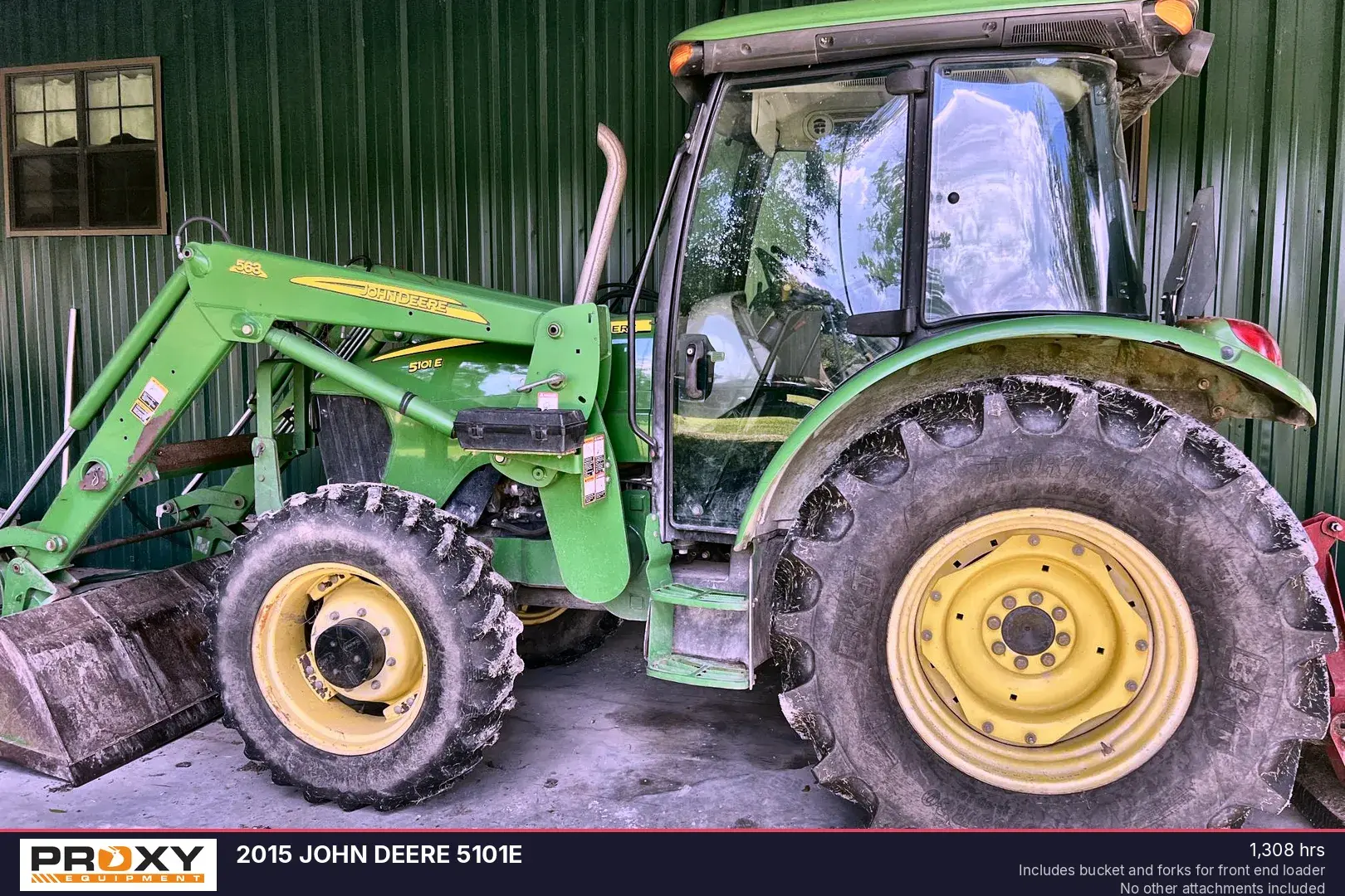 Used 2015 JOHN DEERE 5101E Tractors & Trailers Louisiana US | Proxy Equipment #1377997