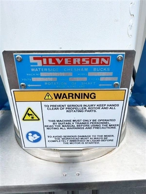 Used SILVERSON _UNKNOWN_ Homogenizers Connecticut US | DMC Industries #1357039