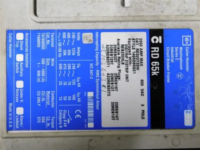 USED CUTLER HAMMER RES2000LS