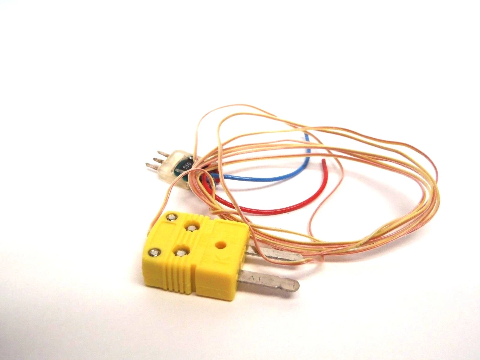 Used OMEGA YELLOW INSULATED CH+ AL- THERMOCOUPLE W/ WIRE Thermocouples | Maverick Industrial Sales #1109562