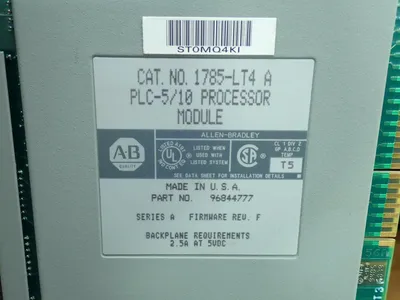 Used ALLEN BRADLEY 1785L11B PLC Processors Ohio US | HGR 24 #879915