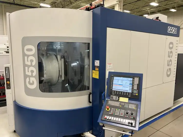 Used 2016 GROB G550 Vertical Machining Centers (5-Axis or More) Illinois US | Revelation Machinery #402656