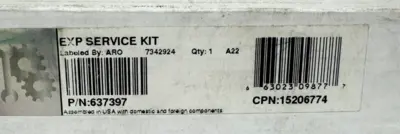 NEW ARO 637397 EXP SERVICE KIT
