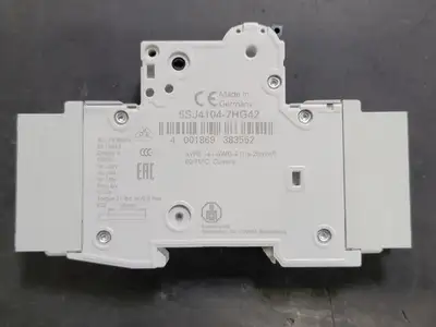 4 Amp, 1 Pole, 277 volts Circuit Breaker 5SJ4104-7HG42