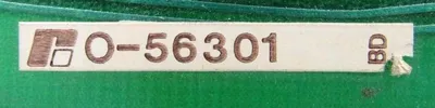 USED ABB 0-56301 CONTROL BOARD 00316305-A 056301