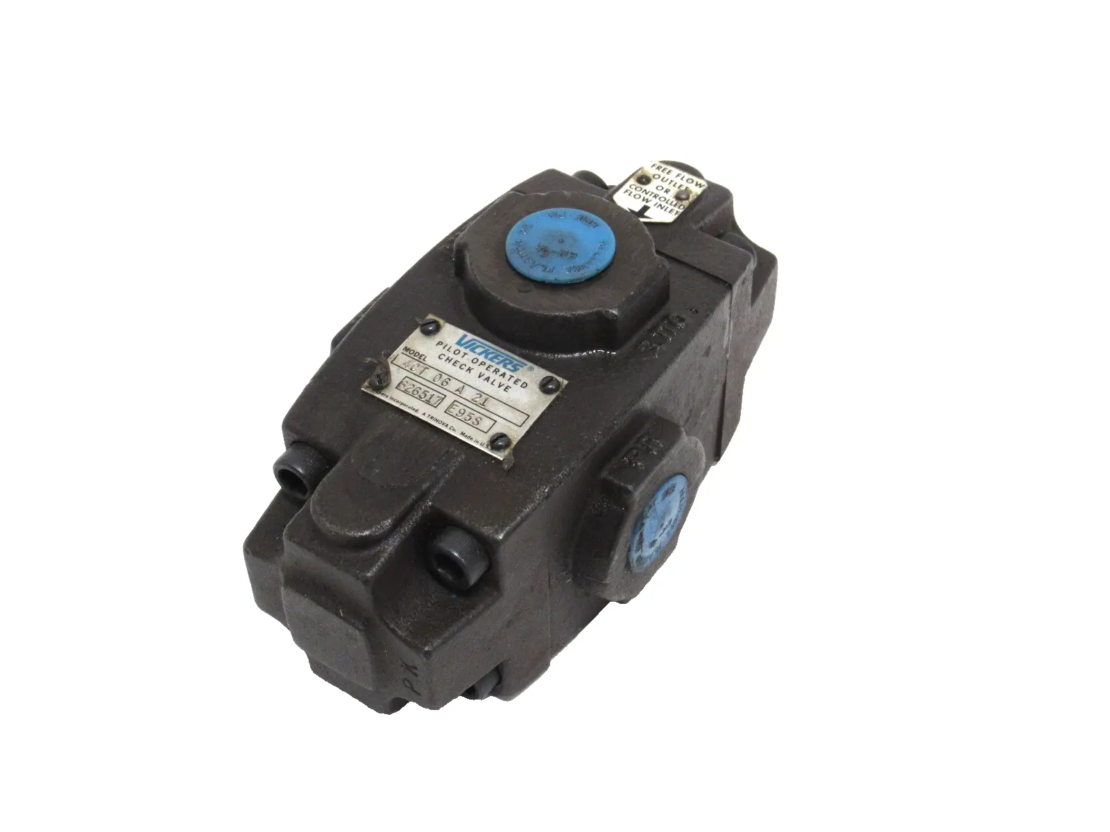 NEW VICKERS 4CT-06-A-21 CHECK VALVE 626517 4CT06A21