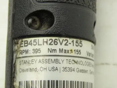Stanley EB45LH26V2-155 Right Angle Nutrunner 3/8"Drive *Parts or Repair*