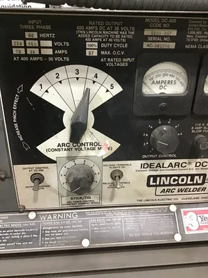 Lincoln Electric IdealArc DC-400 Arc Welder Three Phase