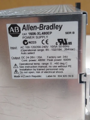 USED Allen-Bradley 1606-XL480EP SER B