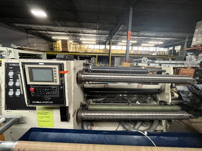 1991 DEACRO DA 650 125 CANTILEVERED SLITTER REWINDER 65" Slitters & Perforators, slitter rewinder | Mark One Machinery (1)