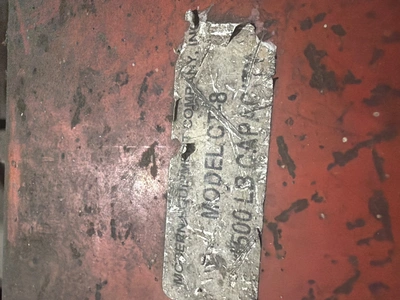 USED MODERN EQUIPMENT CO CT-8