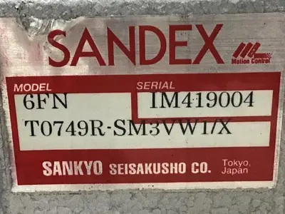 USED SANDEX 6FNT0732R-SM3VW1/X