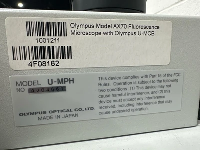 Olympus PROVIS AX70 Microscopes | Fram Fram LLC (24)