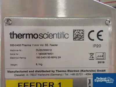 USED Thermo Scientific Thermo Scientific Haake Pelletizing Line, Model Pharma 11 HME