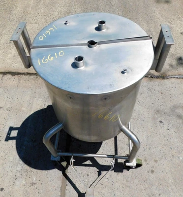 USED VIATEC 100 GALLON MIXING TANK 100 GALLON