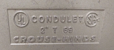 NEW Crouse-Hinds T69