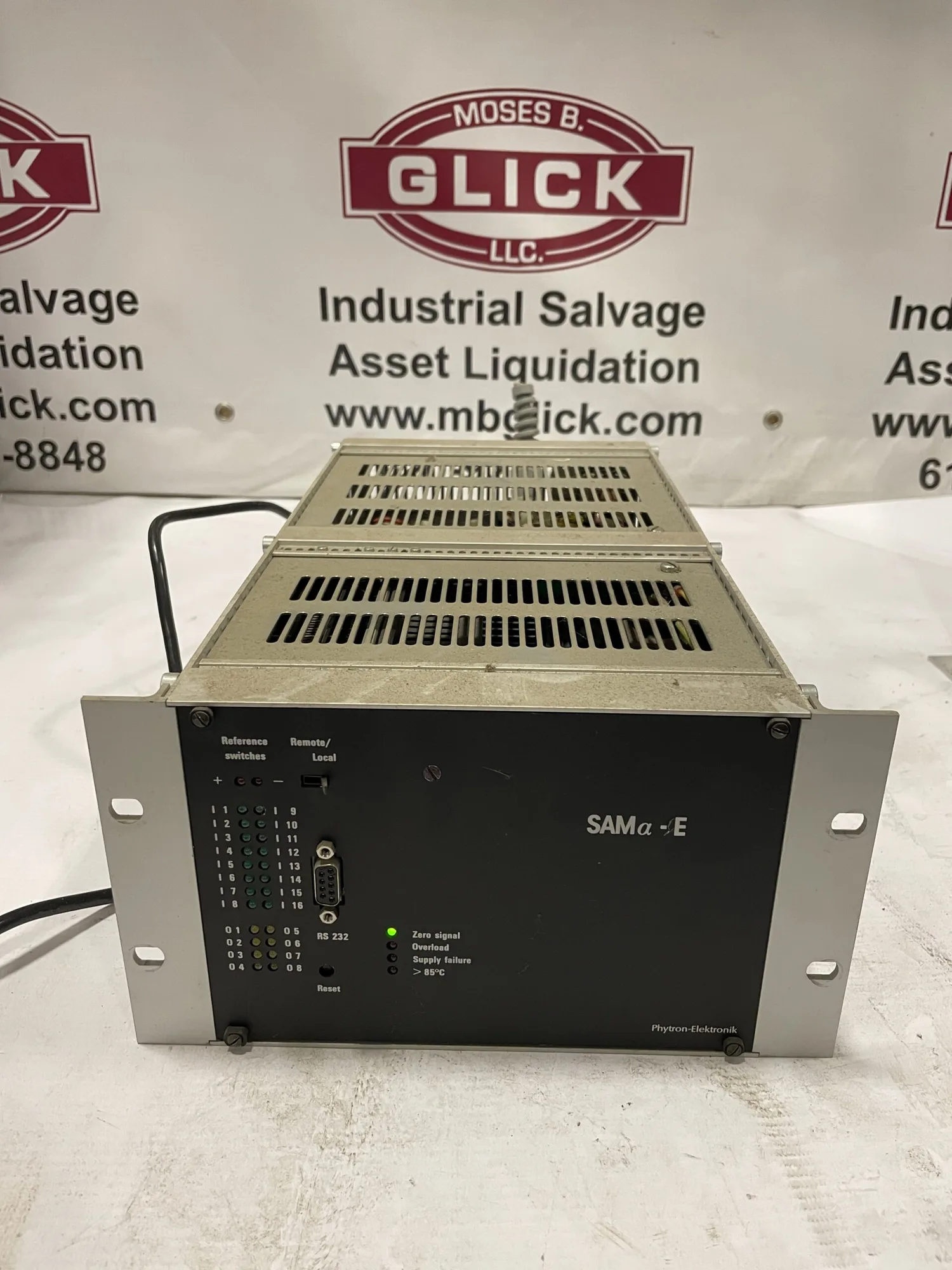 Phytron SAM-a-E MSO 101/120 Stepper Motor Control Unit 115/230V 50Hz 90V