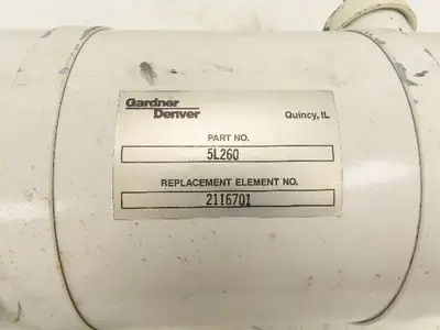 Gardner Denver 5L260 Air Compressor Filter Housing