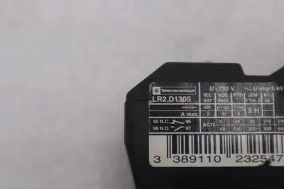 SCHNIDER LR2-D1305 THERMAL OVERLOAD RELAY STOCK #K-3671