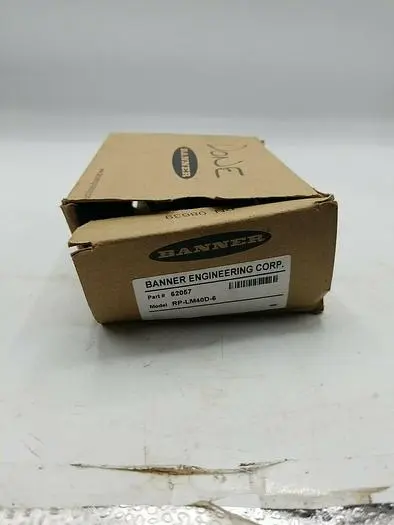 New | in-Stock BANNER RP-LM40D-6L Switch Parts | ND Industrial Surplus #1223030