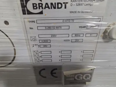 USED 2003 BRANDT KTD 72