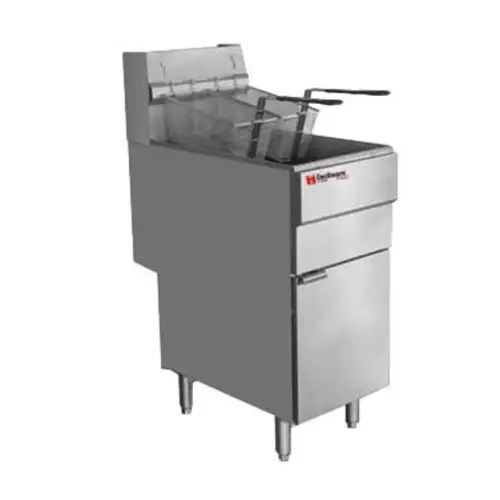 Grindmaster FMS504LP Fryer, LP Gas, Floor Model Full Pot, 50 lb fryer