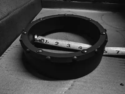 New | in-Stock AFTERMARKET 5" DUAL ROTARY SHOE - 7 DOMED BUTTONS ON FACE, 21 BUTTONS ON SHOULDER -THIN WALL Drilling Attachments Pennsylvania US | East West Machinery & Drilling #1418133