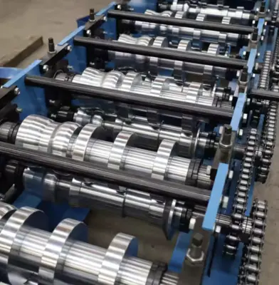 Aluminum Rain Gutter Roll Forming Machine UAE