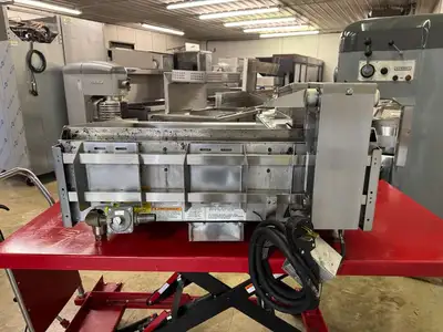 New | in-Stock Vulcan Used 36" Vulcan MSA36-10100P NG Griddle with 208V Clamshell Attachment - WO1 Commercial Flat Top Griddles Illinois US | Falcon Restaurant Supply #1375133