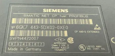 NEW SIEMENS 6GK7443-5DX02-0XE0 COMM. PROCESSOR CP443-5 6GK7 443-5DX02-0XE0