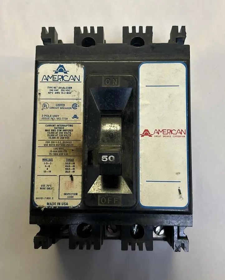 Used AMERICAN NE331050 Miscellaneous Equipment (Electrical & Power) Ohio US | Surplus Asset Holdings #1236713