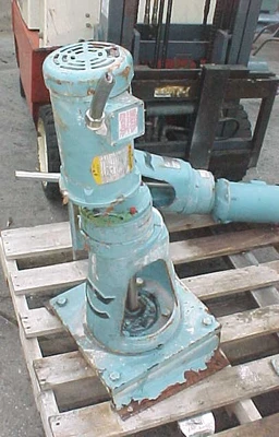 USED CHEMINEER STATIONARY MOUNT MIXER MIXER