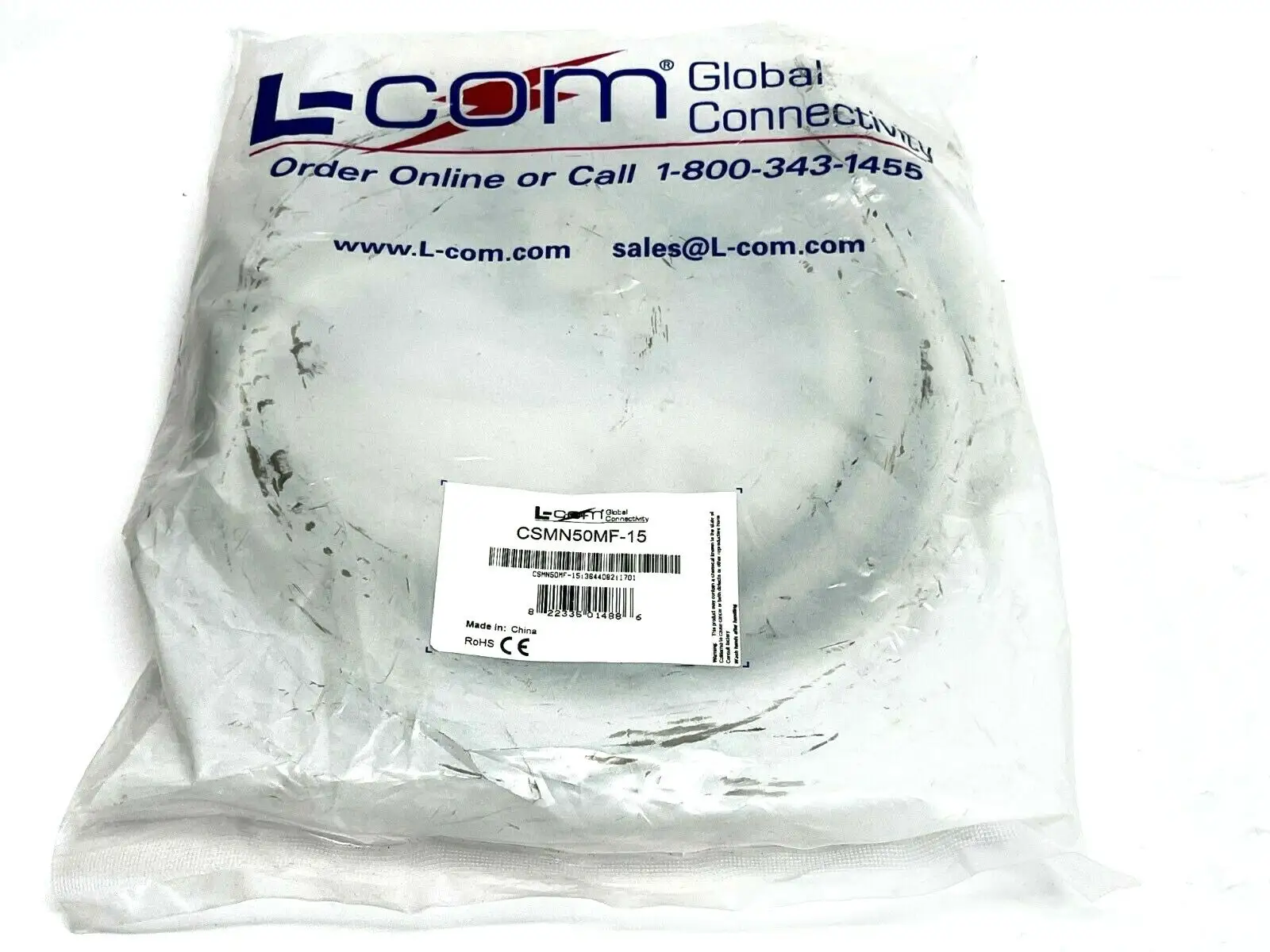 New | in-Stock L-Com CSMN50MF-15 Computer Accessories Michigan US | Maverick Industrial Sales #1397814