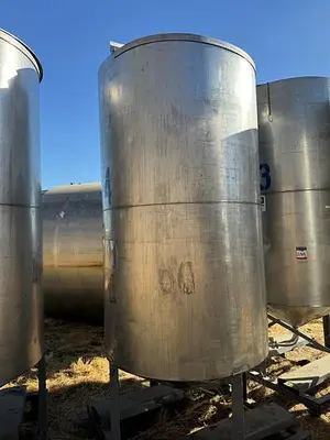 Tank, 750 Gallon, 316 Stainless Steel, Cone Bottom, #5991011