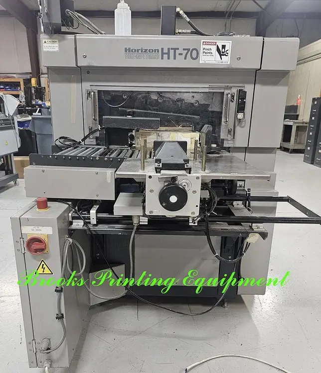 Used HORIZON HT-70 Three-knife Trimmers North Carolina US | BROOKS PRINTING EQUIPMENT #1262300