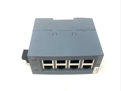 Used Siemens SCALANCE 8-Port Industrial Ethernet Switch XB008 Network Switches Michigan US | Maverick Industrial Sales #1401564
