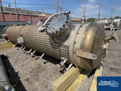 USED FourInox, Inc. 1,500 Gal Fourinox Reactor, 316 S/S, 100/100#