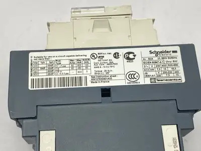Used Schneider Electric IEC Contactor 3P 32A 480VAC 24VDC Coil PLC Contactors Michigan US | Maverick Industrial Sales #1402008